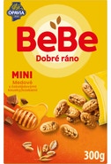 Opavia BeBe Dobré Ráno Mini sušenky medové s kousky čokolády 