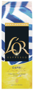 L'OR Capri zrnková káva