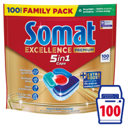 Somat Excellence Premium 5in1 kapsle do myčky