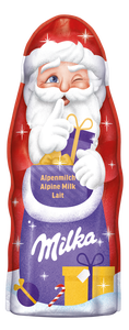 Milka Santa dutá figurka, mléčná čokoláda
