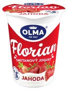 Olma Florian Smetanový jogurt jahoda