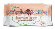 Miléne dětské vlhčené ubrousky splachovatelné