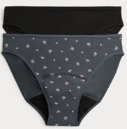 Marks & Spencer  Menstruační kalhotky, barva:šedá Velikost:10 