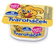 Milko Tvaroháček Tvarohový krém vanilkový velký