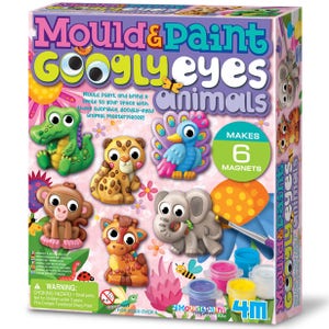 Mac Toys Mould&Paint Zvířátka s veselýma očima