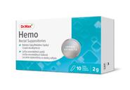 Dr.Max Hemo Rectal Suppositories rektální čípky 10 ks