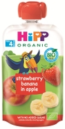 HiPP HiPPiS BIO 100% ovoce Jablko-Banán-Jahoda