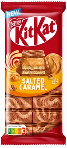 Nestlé KitKat Tabulka Slaný karamel s mléčnou čokoládou a bílou polevou