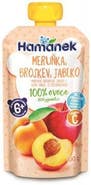 Hamánek 100% ovoce Meruňka, broskev, jablko