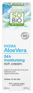 SO’BiO étic Krém bohatě hydratující denní s Aloe vera BIO