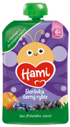 Hami Příkrm Jablko, banán, černý rybíz a borůvky