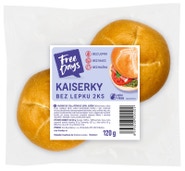 FreeDays Kaiserky, bez lepku, 2 ks