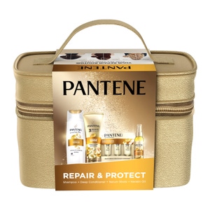 Pantene Repair & Protect Dárková sada pro poškozené vlasy + cestovní taška