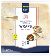 Metro Chef Tortilla 20 cm, 8 x 40 g