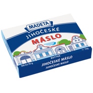 Madeta Jihočeské máslo (82%) 100x10g