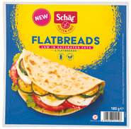 Schär Flatbreads bezlepkový