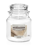 Yankee Candle White Linen & Lace vonná svíčka 340 g