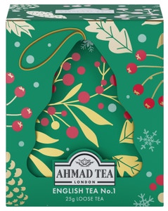 Ahmad Tea Winter Bloom Tree English Tea No.1  (vánoční ozdoba)