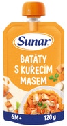 Sunar Příkrm batáty s kuřecím masem, 6 m+