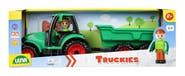 Lena Auto Truckies traktor s vlečkou 32cm s figurkou 24m+