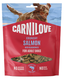 Carnilove Crunchy Snack Salmon with Blueberries pro psy