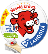 Veselá Kráva Lahodná XL Tavený sýr (16 ks)