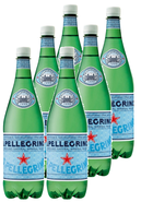 San Pellegrino minerální perlivá voda, PET 6x1l