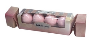 Possibility Novelty Cracker box contains 4x25g Bath Fizzers