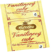 Kávoviny Cukr vanilínový