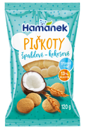 Hamánek Špaldové piškoty s kokosem