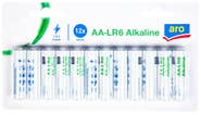ARO Baterie alkalické LR6 AA 12ks