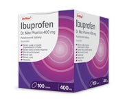 Dr.Max Ibuprofen 400 mg 100 potahovaných tablet