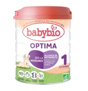 BabyBio Babybio Optima 1 Počáteční kojenecké bio mléko s probiotiky a prebiotiky 800 g