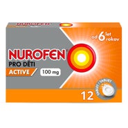 Nurofen pro děti Active 100 mg 12 tablet