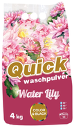 Quick Prací prášek Color & black, Water Lily, 4 kg