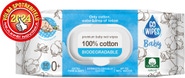GoWipes Dětské vlhčené ubrousky, 99 % vody, plastic free