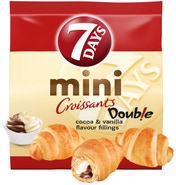 7 Days Croissant mini s kakaovou a vanilkovou příchutí