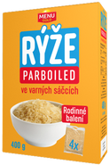 Menu Gold Rýže parboiled ve varných sáčcích 4x100g