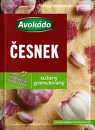 Avokádo Česnek sušený granulovaný