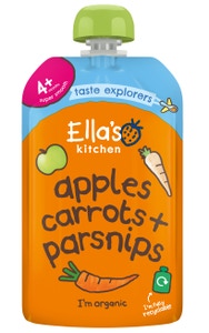 Ella's Kitchen BIO Mrkev, jablko a pastinák