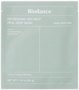 Biodance Refreshing Sea Kelp Real Deep Mask zklidňující hydrogelová maska s mořskou řasou, 34 g