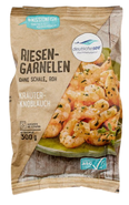 Deutshe See Obří krevety bez krunýře s bylinkami a česnekem