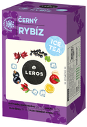 Leros Čajový dýchánek Černý rybíz Ice Tea 