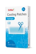 Dr.Max Cooling Patches 5x12 cm hydrogelové náplasti 6 ks