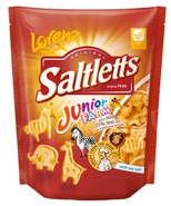 Lorenz Saltletts Junior Farm lehce solené pečené krekry ve tvaru zvířátek
