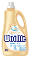 Woolite Keratin Therapy Extra White Brillance tekutý prací prostředek, 3,6L