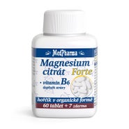 Medpharma MedPharma Magnesium citrát Forte + vitamin B6 67 tablet