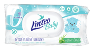 Linteo Baby dětské vlhčené ubrousky Aloe Vera