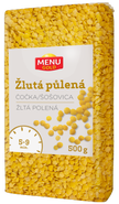 Menu Gold Čočka žlutá, půlená