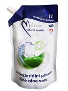 Miléne Antibakteriální tekuté mýdlo Aloe vera, náhradní náplň